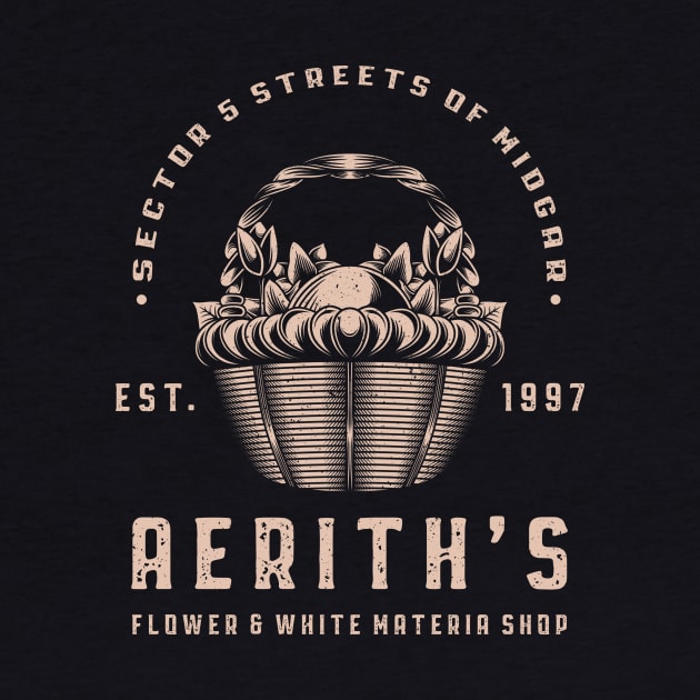 Flower & White Materia Shop by Alundrart